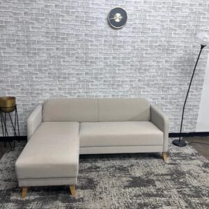 Cream Fabric Modular Sofa